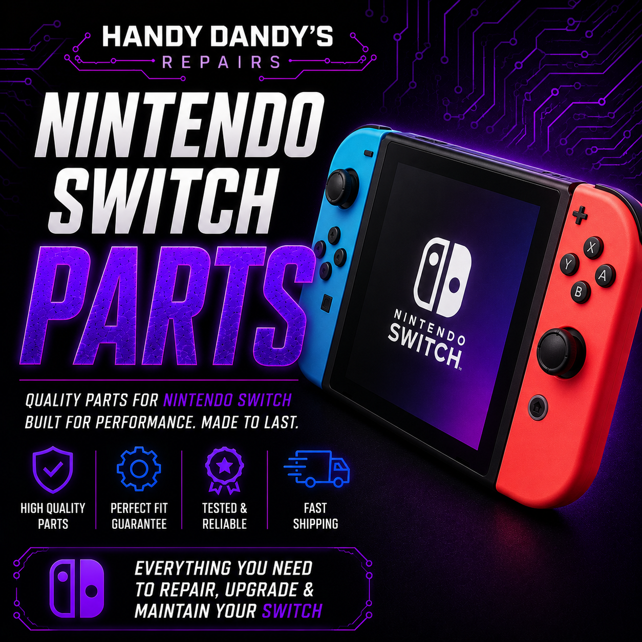 Nintendo Switch Parts