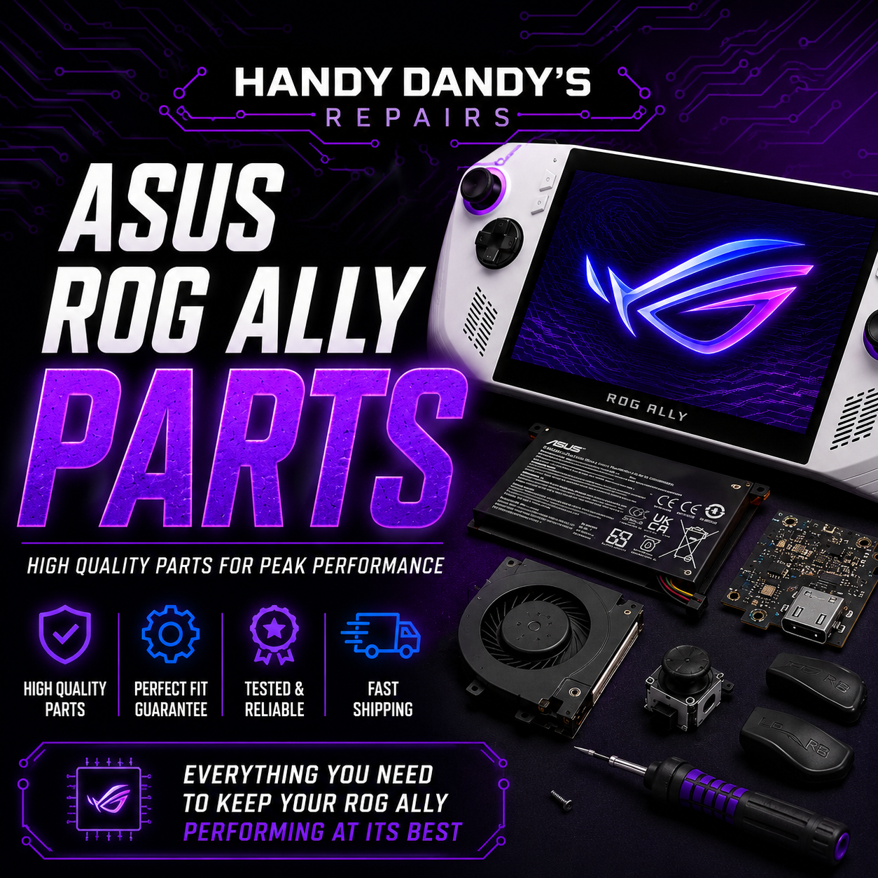 ASUS ROG Ally Parts