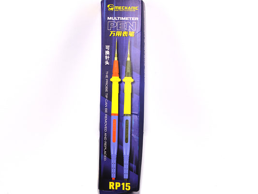 MECHANIC RP15 1000V 20A Stainless Steel Multimeter Leads